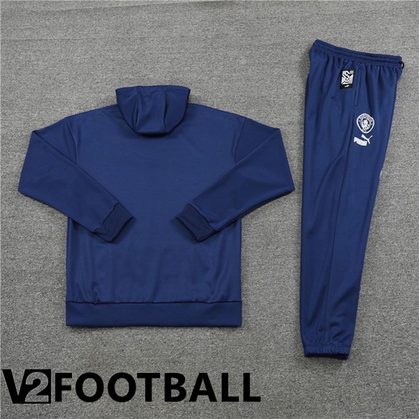 Manchester City Training Tracksuit Hoodie Royal Blue 2022/2023