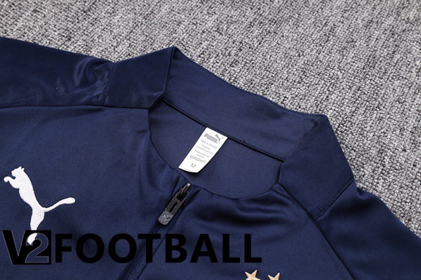 Italy Training Jacket Suit Royal Blue 2022/2023