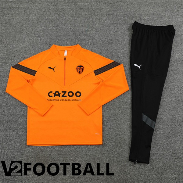 Valencia CF Training Jacket Suit Orange 2022/2023