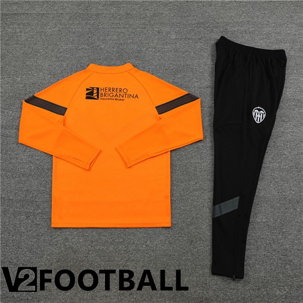 Valencia CF Training Jacket Suit Orange 2022/2023