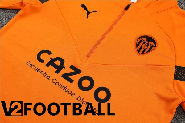 Valencia CF Training Jacket Suit Orange 2022/2023