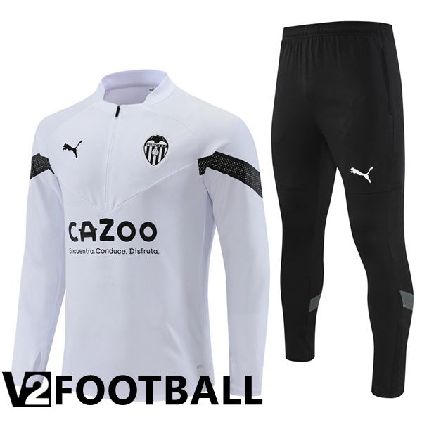 Valencia CF Training Jacket Suit White 2022/2023