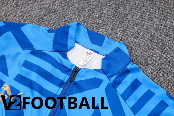 Italy Training Jacket Suit Blue 2022/2023