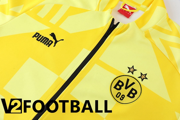 Borussia Dortmund Training Jacket Suit Yellow 2022/2023