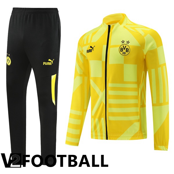 Borussia Dortmund Training Jacket Suit Yellow 2022/2023