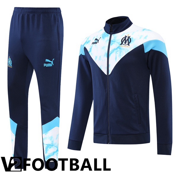 Olympique MarseilleTraining Tracksuit Windbreaker Royal Blue 2022/2023