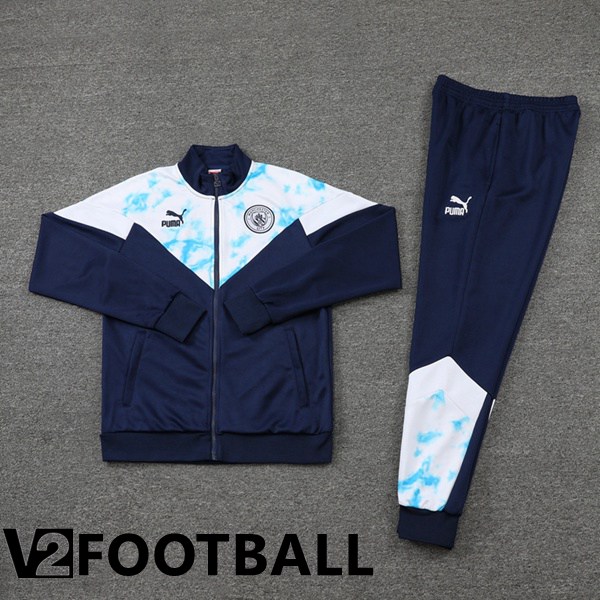 Manchester City Training Jacket Suit Royal Blue 2022/2023