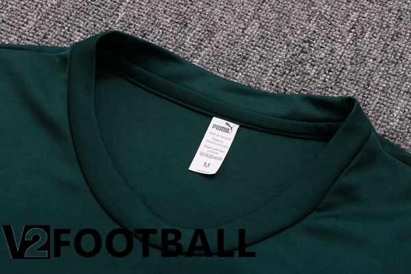 Palmeiras Training T Shirt + Shorts Green 2022/2023