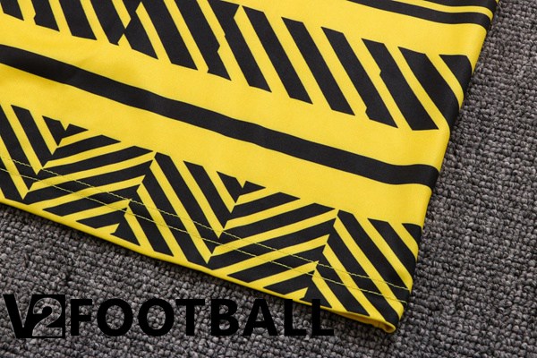 Borussia Dortmund Training T Shirt + Shorts Yellow 2022/2023