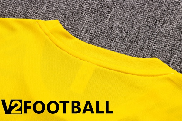 Borussia Dortmund Training T Shirt + Shorts Yellow 2022/2023