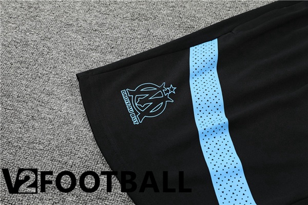 Olympique MarseilleTraining T Shirt + Shorts Black 2022/2023