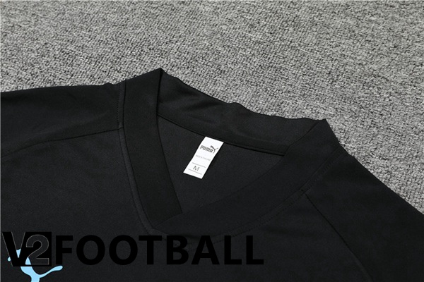 Olympique MarseilleTraining T Shirt + Shorts Black 2022/2023