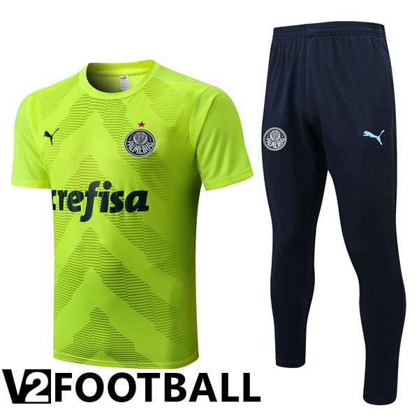 Palmeiras Training T Shirt + Pants Green 2022/2023