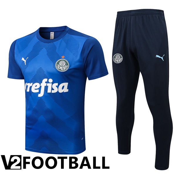 Palmeiras Training T Shirt + Pants Blue 2022/2023