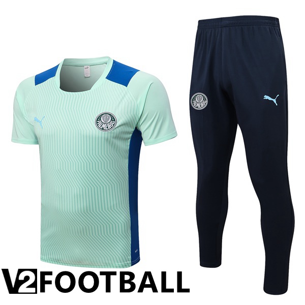 Palmeiras Training T Shirt + Pants Green 2022/2023