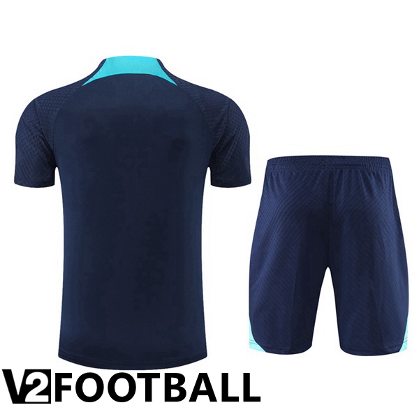 Inter Milan Training T Shirt + Shorts Royal Blue 2022/2023