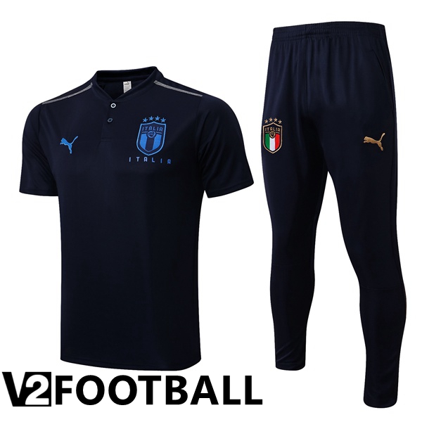 Italy Training T Shirt + Pants Royal Blue 2022/2023