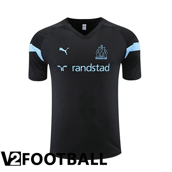 Olympique MarseilleTraining T Shirt Black 2022/2023