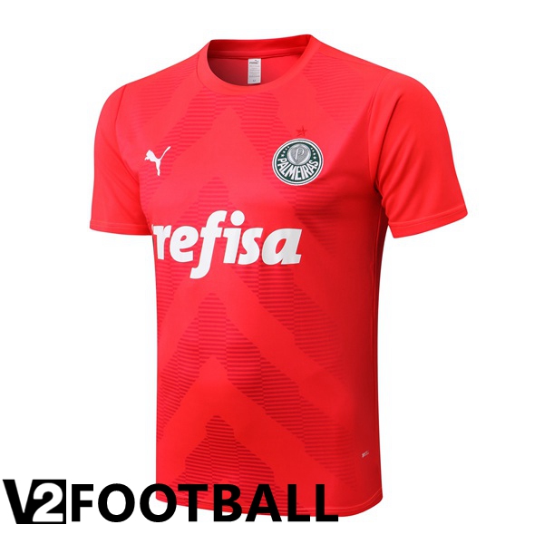 Palmeiras Training T Shirt Red 2022/2023
