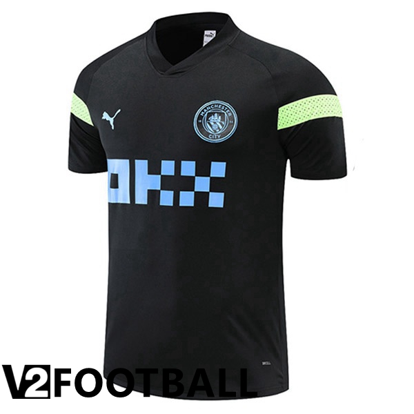Manchester City Training T Shirt Black 2022/2023