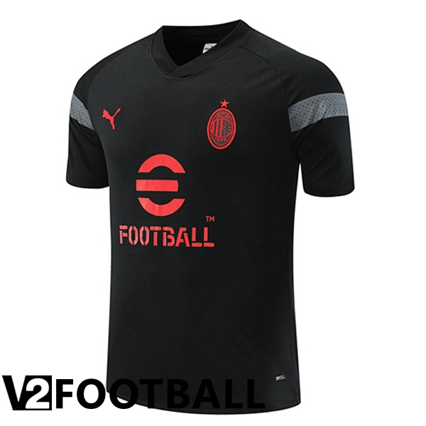 AC Milan Training T Shirt Black 2022/2023