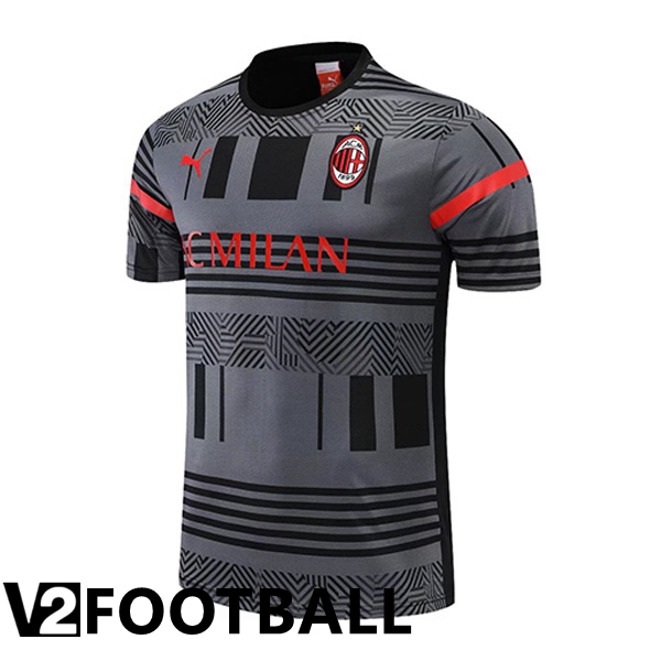 AC Milan Training T Shirt Grey 2022/2023