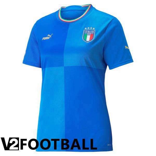 Italy Womens Home Shirts Blue 2023/2023