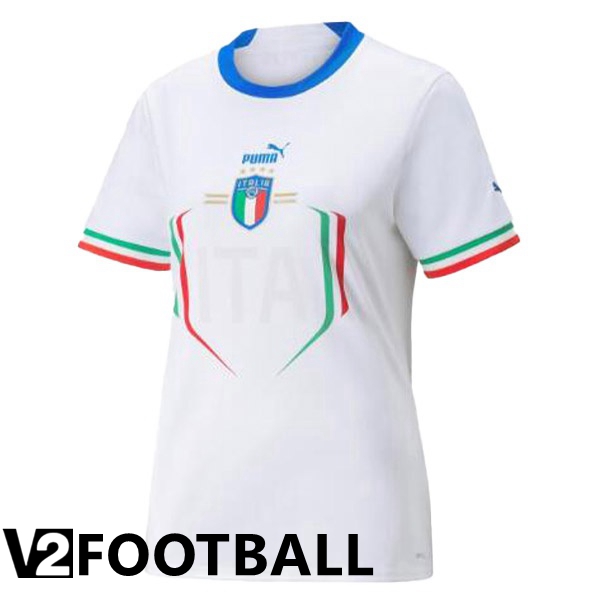 Italy Womens Away Shirts White 2023/2023