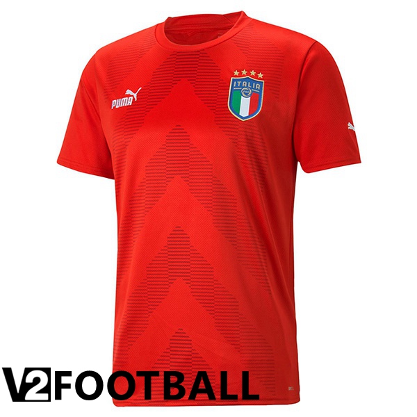 Italy Shirts Goalkeeper Red 2023/2023