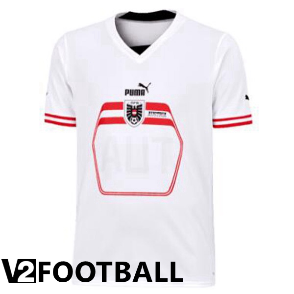 Austria Away Shirts White 2023/2023