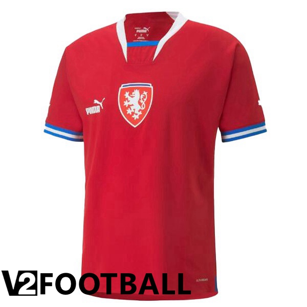 Czech Republic Home Shirts Red 2023/2023