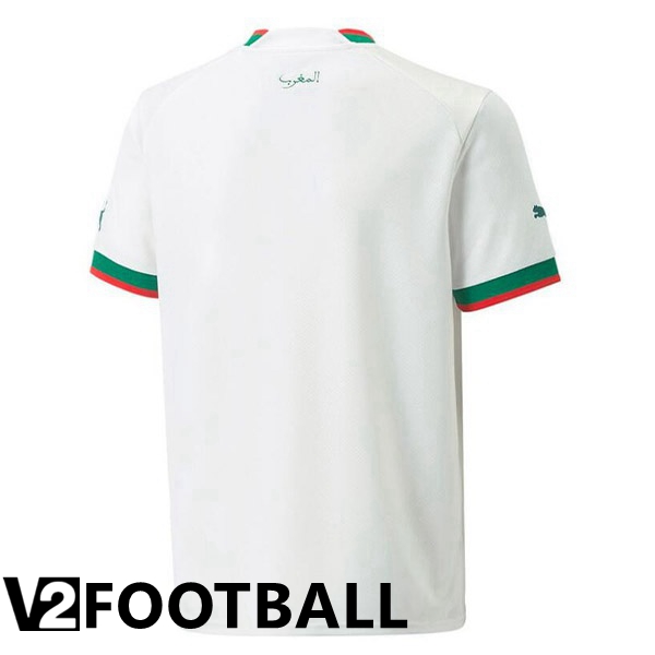Morocco Away Shirts White 2023/2023