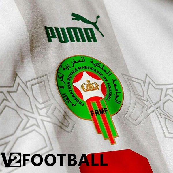 Morocco Away Shirts White 2023/2023