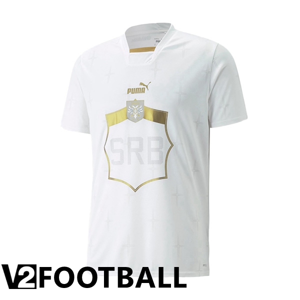 Serbia Away Shirts White 2023/2023