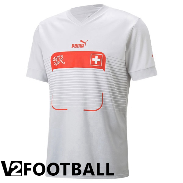 Switzerland Away Shirts White 2023/2023