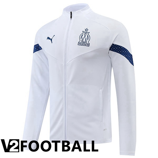Olympique MarseilleTraining Jacket White 2022/2023