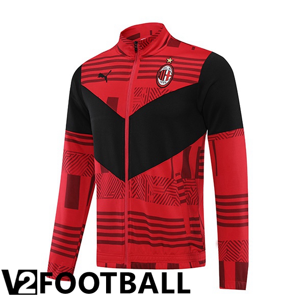 AC Milan Training Jacket Red Black 2022/2023