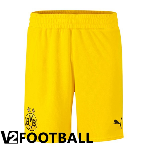 Borussia Dortmund Soccer Shorts Away Yellow 2022/2023