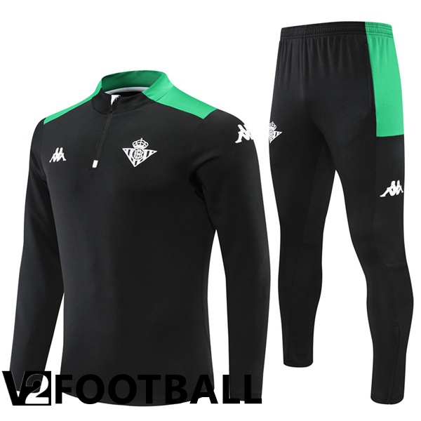 Real Betis Training Jacket Suit Black 2022/2023