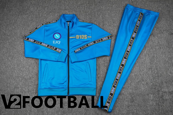 SSC Napoli Training Jacket Suit Blue 2022/2023