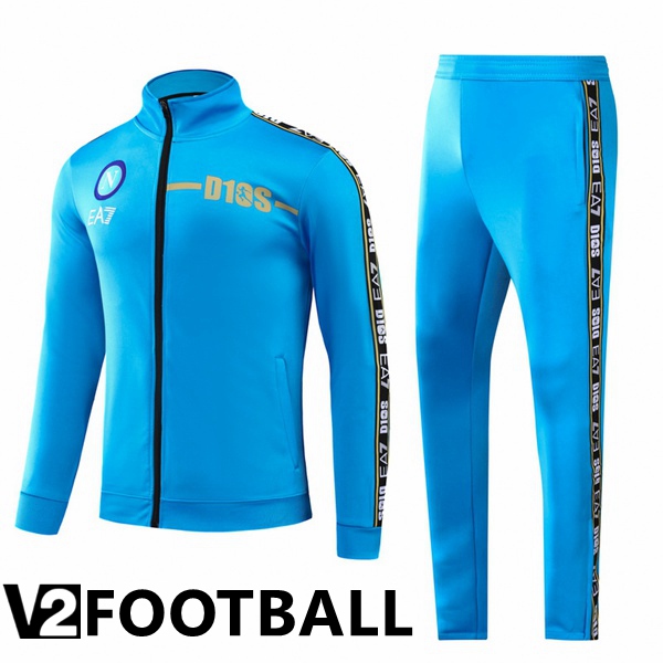 SSC Napoli Training Jacket Suit Blue 2022/2023