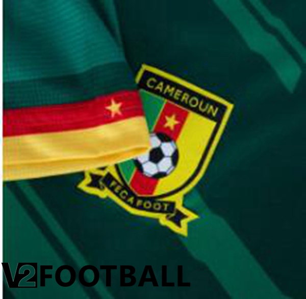 Cameroon Home Shirts Green 2023/2023