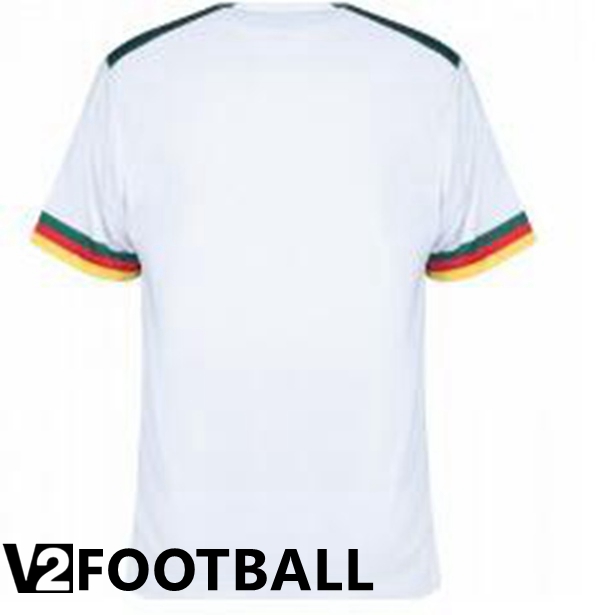 Cameroon Away Shirts White Green 2023/2023