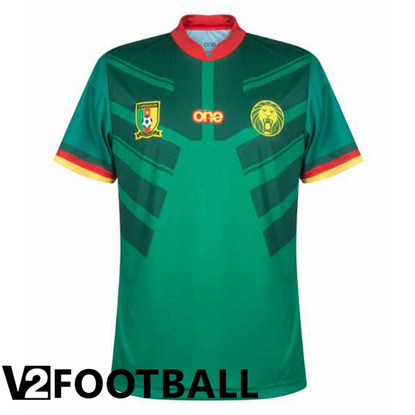 Cameroon Home Shirts Green World Cup 2022