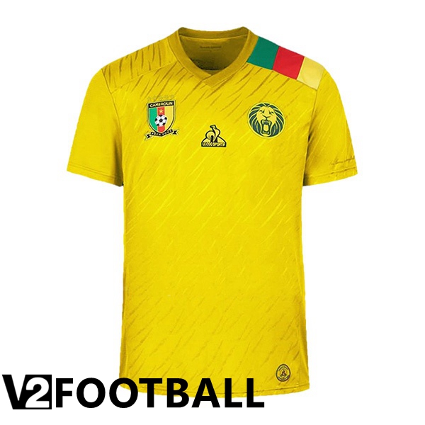 Cameroon Away Shirts Yellow World Cup 2022