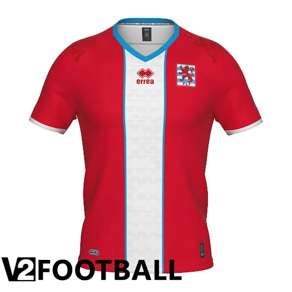 Luxembourg Home Shirts Red White 2023/2023
