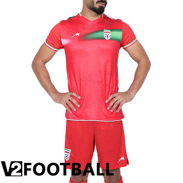 Iran Away Shirts Red World Cup 2022