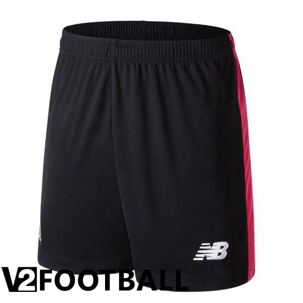 AS Roma Soccer Shorts Third Black 2022/2023