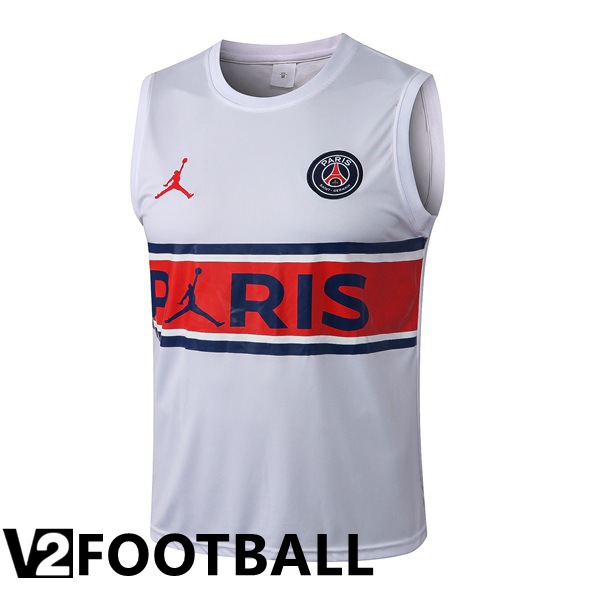 Paris Saint Germain Football Vest White 2022/2023