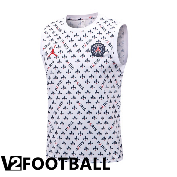 Paris Saint Germain Football Vest White 2022/2023